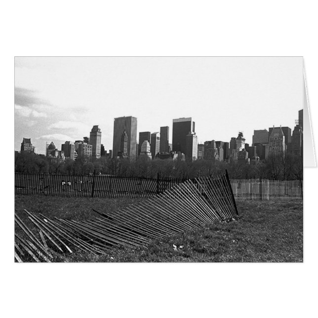 Skyline New York City depuis Central Park (Devant horizontal)
