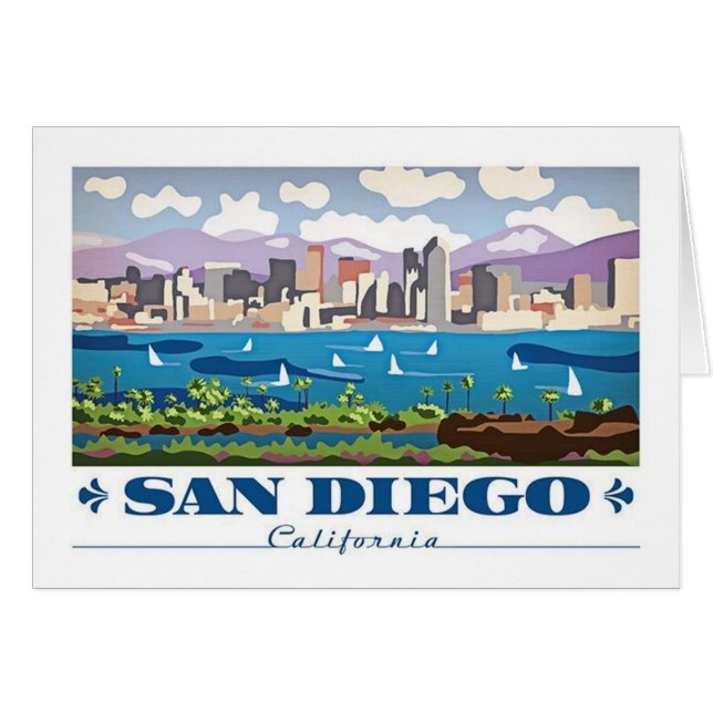 Skyline San Diego (Devant horizontal)
