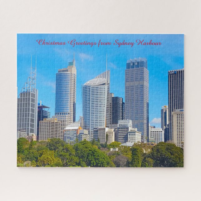 Skyline Sydney Harbour Australie Jigsaw Puzzle (Horizontal)