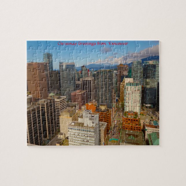 Skyline Vancouver. Jigsaw Puzzle (Horizontal)