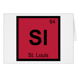 Sl - St. Louis Missouri Chimie Tableau Périodique