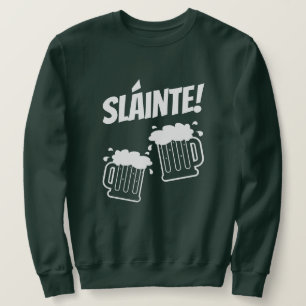 Sláinte cool vert St Patrick's Day sweatshirt