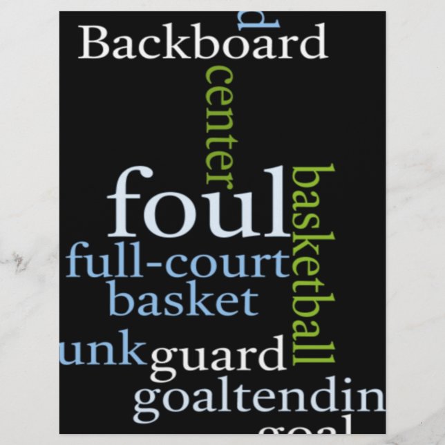 Slam Dunk of Words : Jeu de basket-ball des champi (Devant)