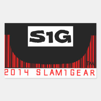 SLAM ONE GEAR S1G DEMI PIPE STICKERS