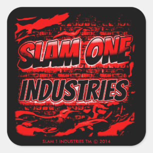 SLAM ONE INDUSTRIES STICKERS