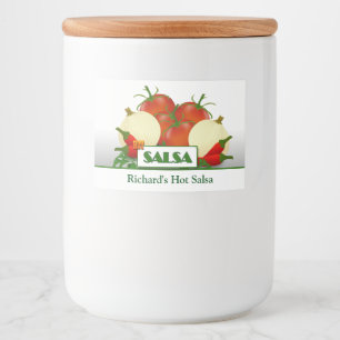 Slasa Preserve Jar Étiquette