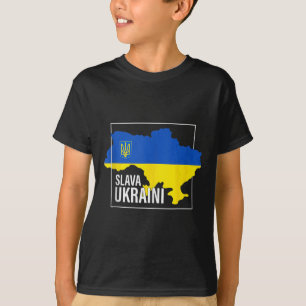 Slava Ukraini Gloire à l'Ukraine T-shirt Je suis a