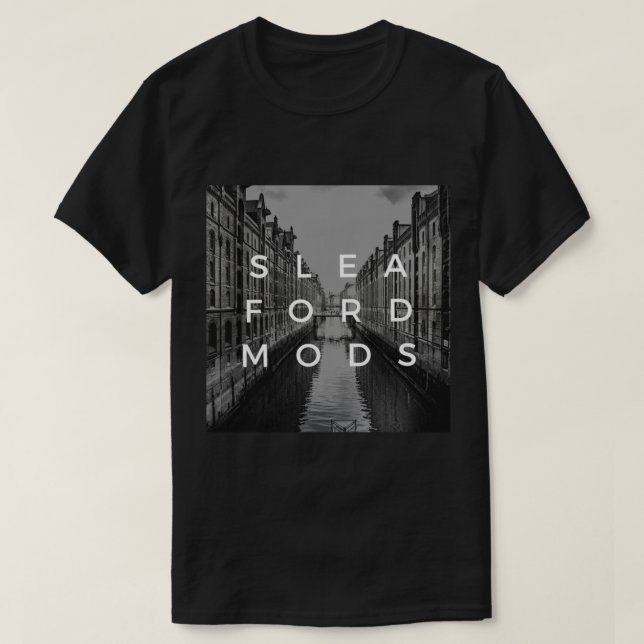 Sleaford Mods Classic T-Shirt Copy (Design devant)