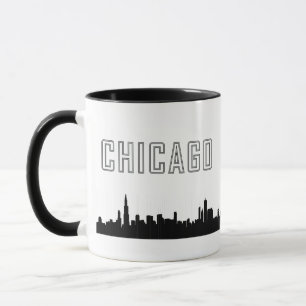 Sleek Icone Chicago Skyline Mug