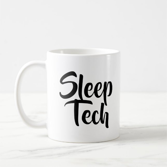 Sleep Tech Technologue Mug cadeaux de clinique cad (Gauche)