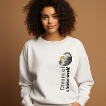 Sleepy Cat Sweatshirt cadeau personnalisé pour ell