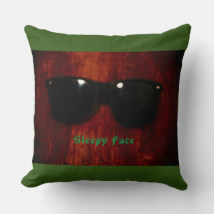 Sleepy Face Collection - Oreiller à lancer personn