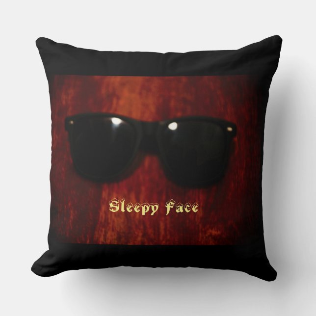 Sleepy Face Collection - Oreiller à lancer personn (Recto)
