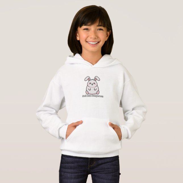 Sleepy Funny Bunny Unisex Kids (Devant entier)