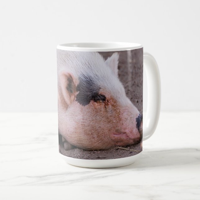 Sleepy Pig Mug (Devant droit)