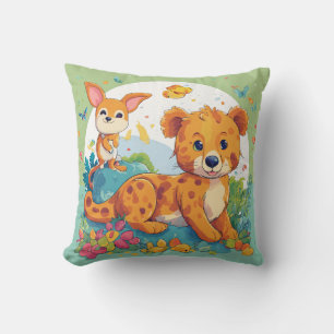 Sleepy Stars Cartoon Coussin et chambre pour enfan