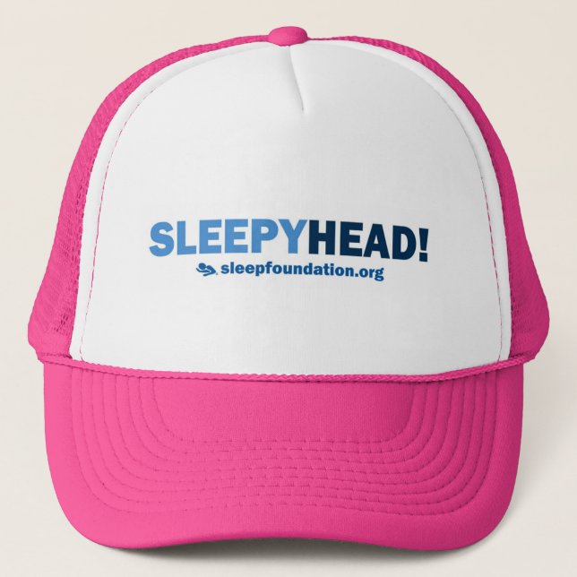Sleepyhead ! Casquette (ROSE) (Devant)