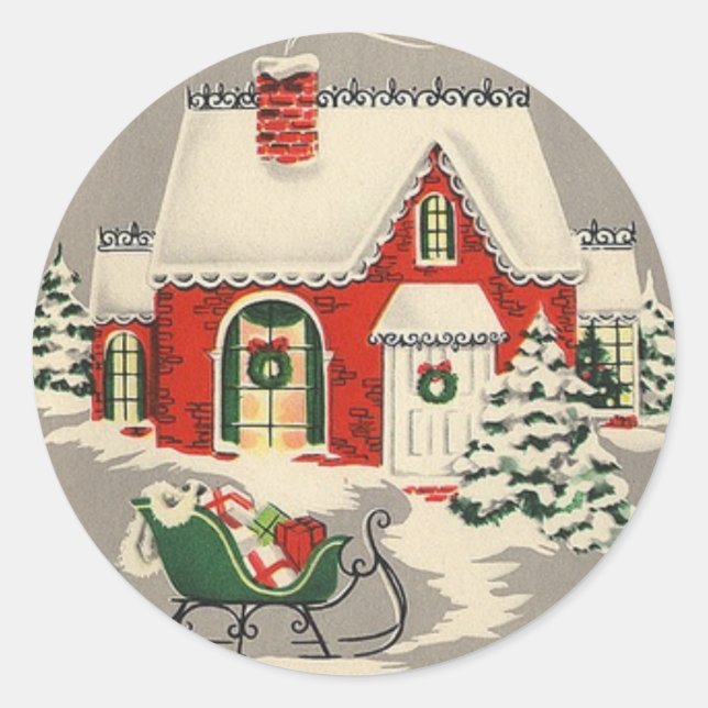 Sleigh Bells | Stickers ronds (Devant)