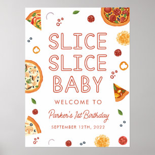 Slice Slice Baby Pizza première Affiche de bienven