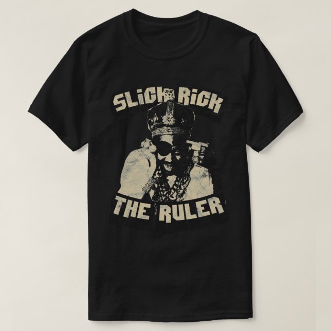 Slick Rick Old School Hip hop classique T-shirt (Design devant)