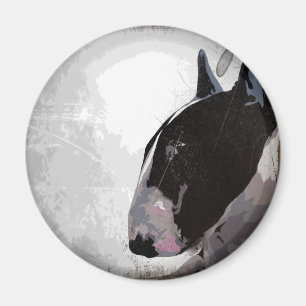 Slick urbain Anglais Bull Terrier Aimant frigo