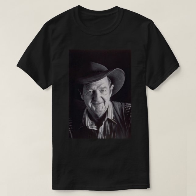 Slim Dusty- Noir & amp; T-shirt classique blanc (Design devant)