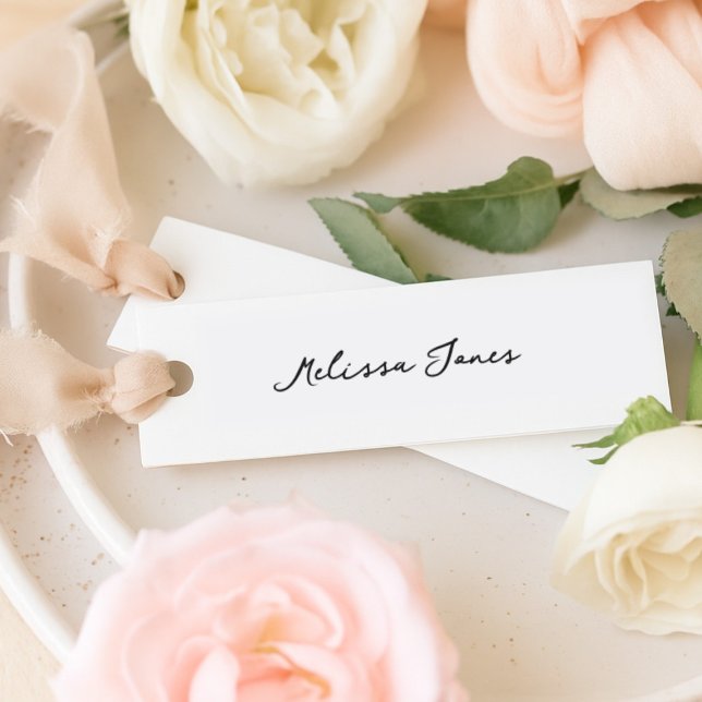Slim Elegant Moderne Romantique Mariage Cartes de  (Créateur téléchargé)