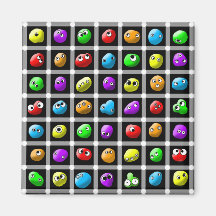 Slime Pop ! Aimant à grille mince