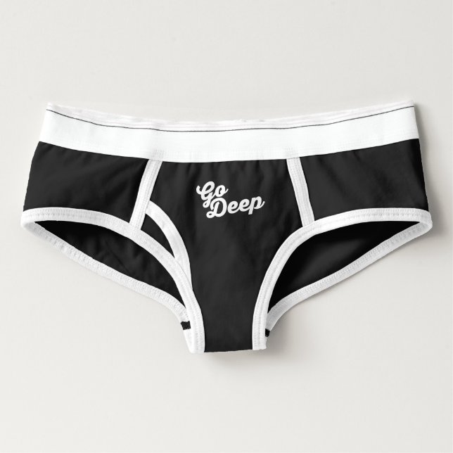 Slip Disparaissent profondément - Boyshorts (Devant)