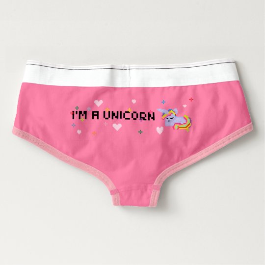 slip licorne femme