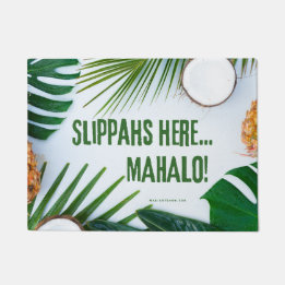 SLIPPAHS ICI MAHALO - Pantoufles - Tapis de Porte