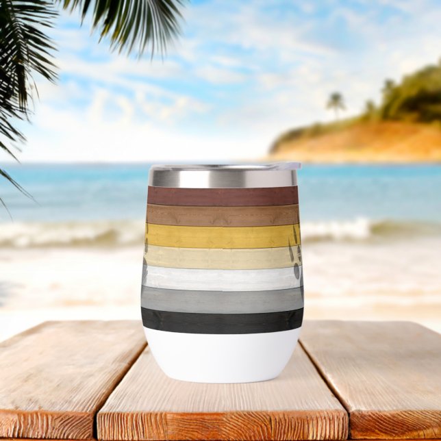 SlipperyJoe's Bear Pride drapeau de la texture du  (Yoga)