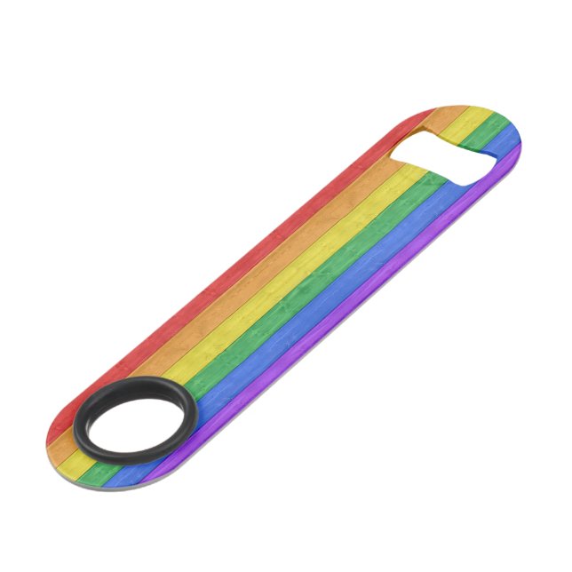 SlipperyJoe's classique arc-en-ciel tactile artisa (Devant angulaire)