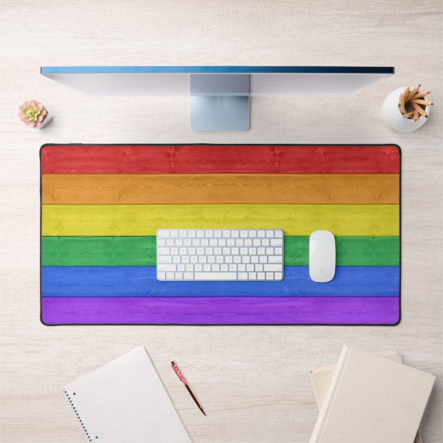 SlipperyJoe's classique arc-en-ciel tactile fait m (Bureau 1)