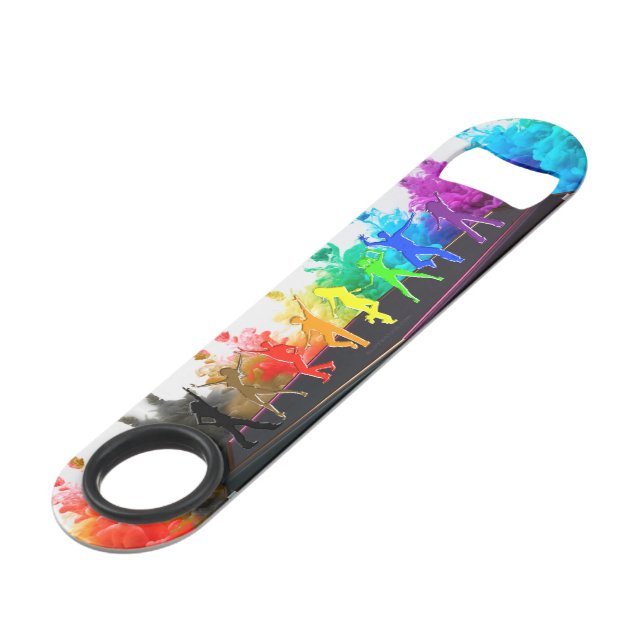 SlipperyJoe's Dancing Pride Shadows cadeaux gay ar (Devant angulaire)