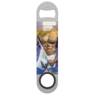 SlipperyJoe's musculaire bulge six pack gym trai