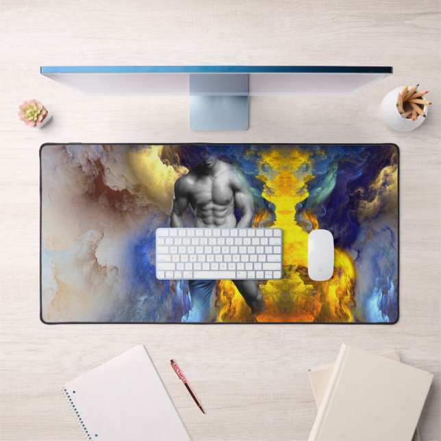 SlipperyJoe's musculaire physique chemise vapeur (Bureau 1)