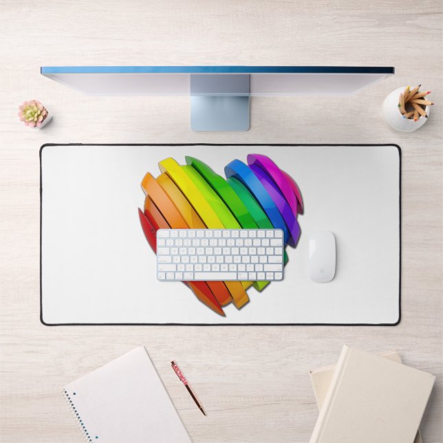 SlipperyLe coeur de la fierté de Joe façonne de mu (Bureau 1)