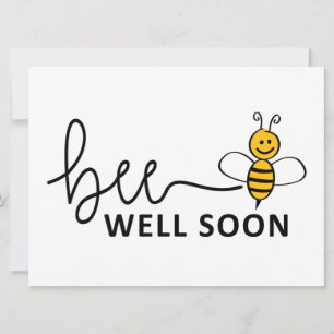 Slogan Bee well. Bonne chance!