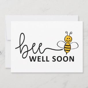 Slogan Bee well. Bonne chance!