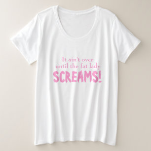 Slogan c'est pas fini avant la maternité t-shirt