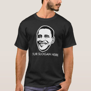 Slogan de T-shirt de Barack Obama/personnalisable