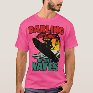 Slogan d'été de surf Vintage cool TShirt
