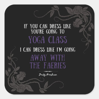 Slogan Faeshion quotidien - Sticker noir