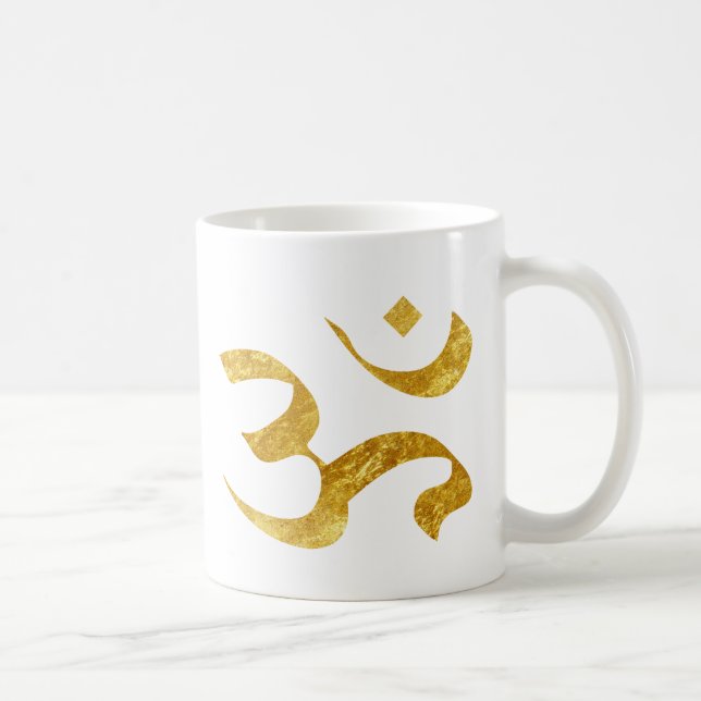 Slogan Mug | Ohm Yoga Yogi | or or or (Droite)