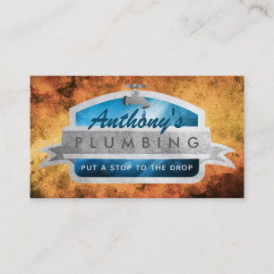 Slogans de plomberie Cartes de visite