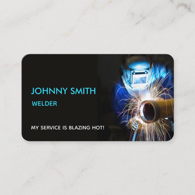 Slogans de souder Carte de visite (Devant)