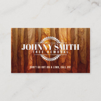 Slogans de suppression de souche d'arbre Cartes de