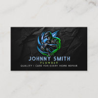 Slogans en plombier Carte de visite