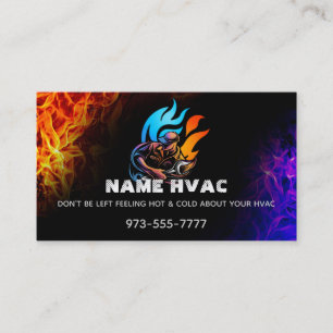 Slogans HVAC Cartes de visite